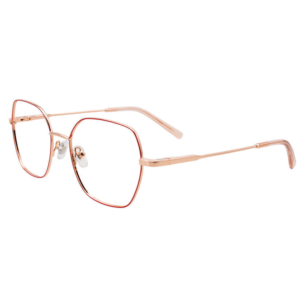COOLCLIP CC857 Eyeglasses 030 Red   Rose Gold 53mm